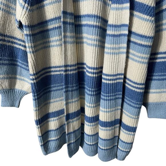 NEW Lane Bryant Open-Front Cardigan - Stripe Size 14/16 - Picture 4 of 11